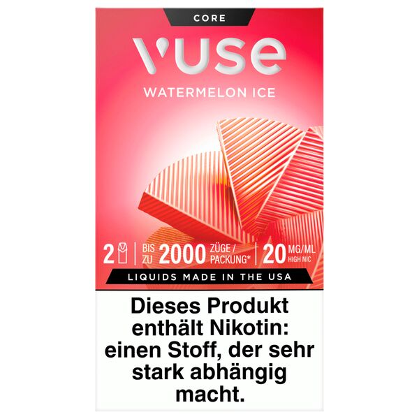 Vuse Prefilled Pod (2 Stück Pro Packung) Watermelon Ice