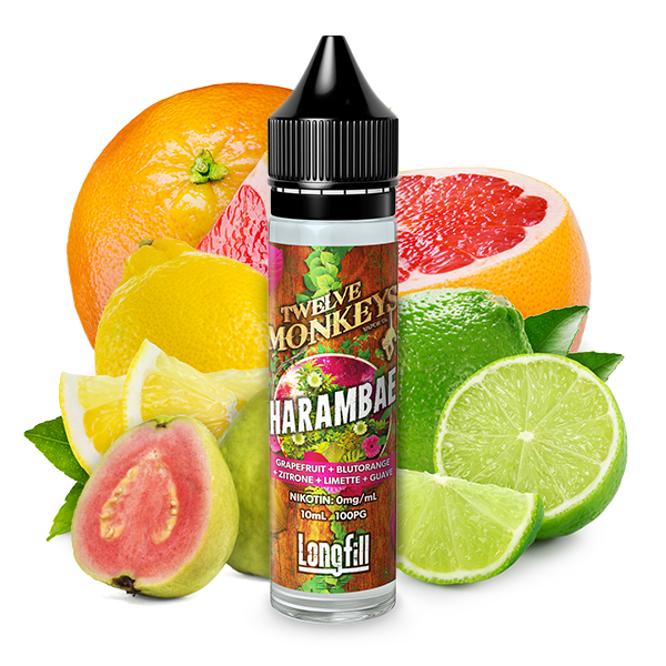 Twelve Monkeys Aroma Harambae 10ml (Longfill)