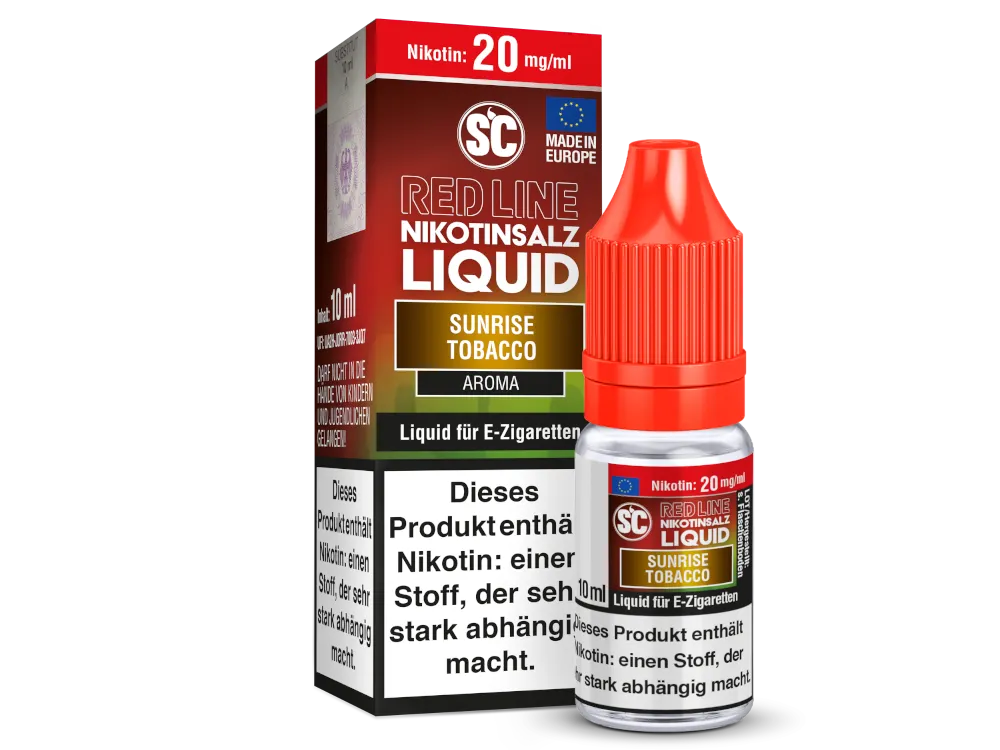 SC Nikotinsalz Liquid Red Line Sunrise Tobacco 20mg/ml 10ml