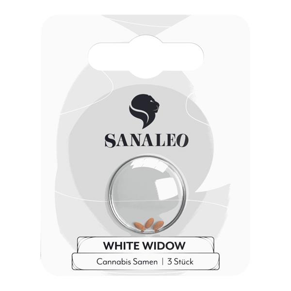 Sanaleo Cannabis Samen Autoflowering White Widow (3 Stück pro Packung)