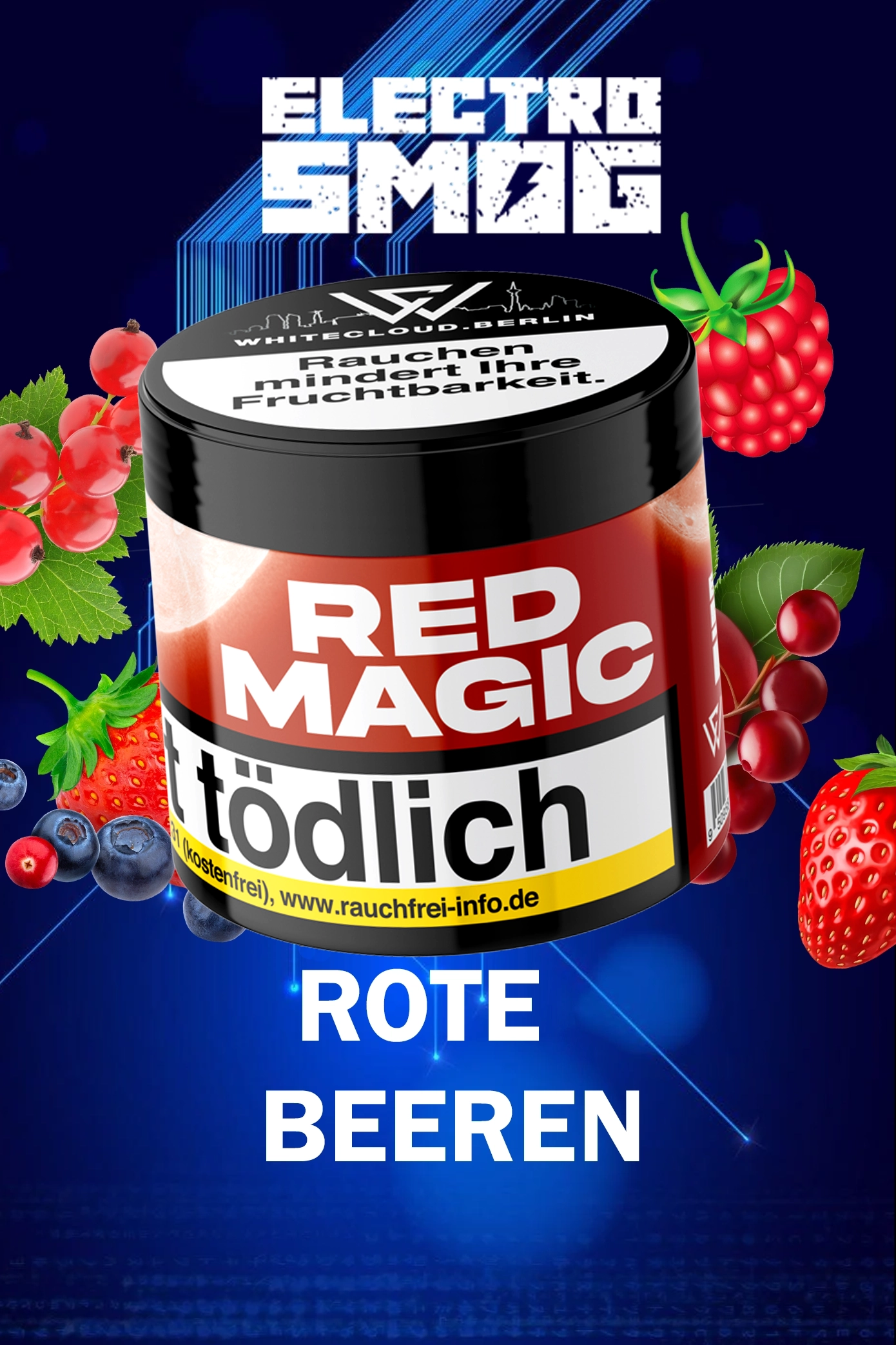 Electro Smog Tabak Red Magic 200g