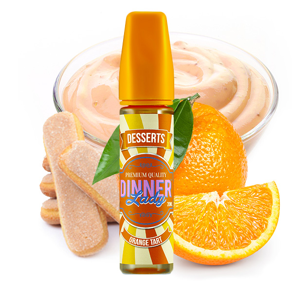 Dinner Lady Aroma Dessert Orange Tart 20ml (Longfill)
