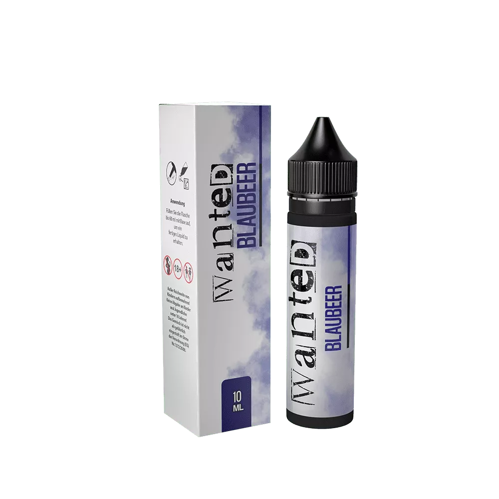 Wanted Aroma Blaubeere 10ml (Longfill)