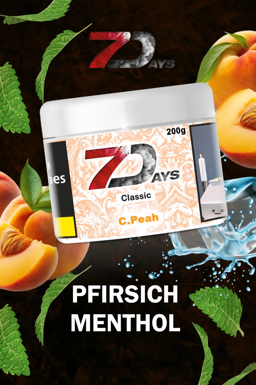 7Days Tabak Classic C. Peah 200g