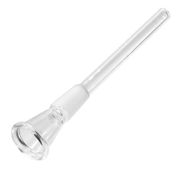 Glas Chillum mit Kopf 11cm (14/5 Schliff)