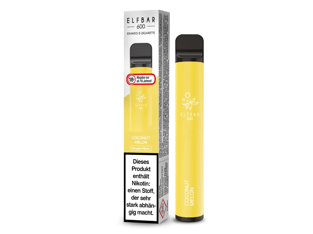 Elfbar Einweg E-Zigarette 600 Coconut Melon 20mg/ml