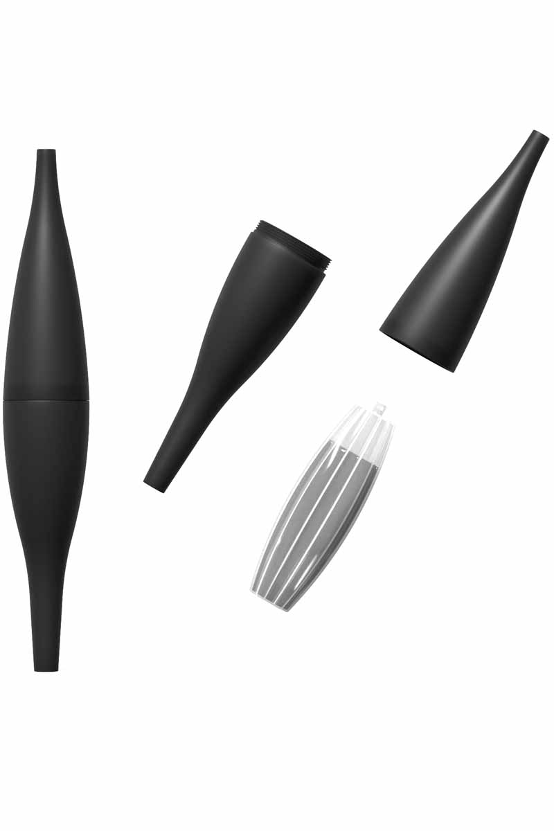 AO Ice Bazooka Mundstück Schwarz