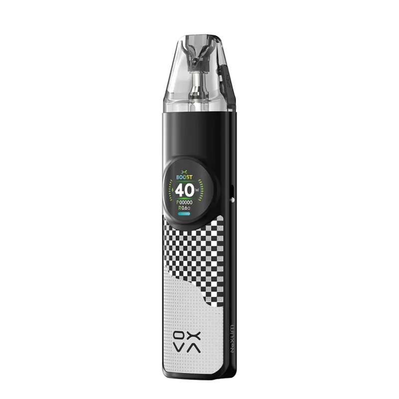Oxva E-Zigarette NeXlim Kit Chequered Gray