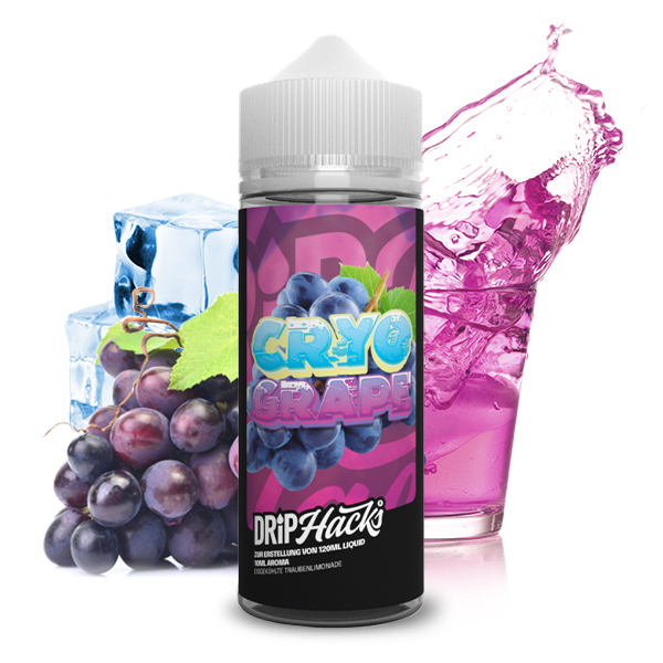 Drip Hacks Aroma Cryo Grape 10ml (Longfill)