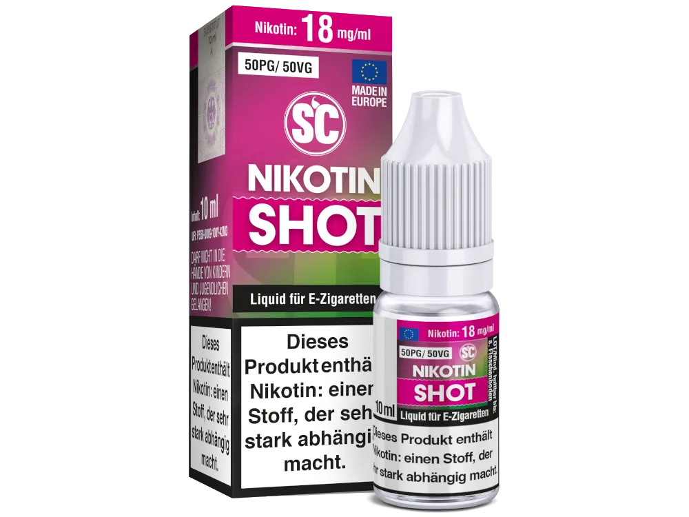SC Nikotin-Shot 50PG/50VG 18mg/ml 10ml