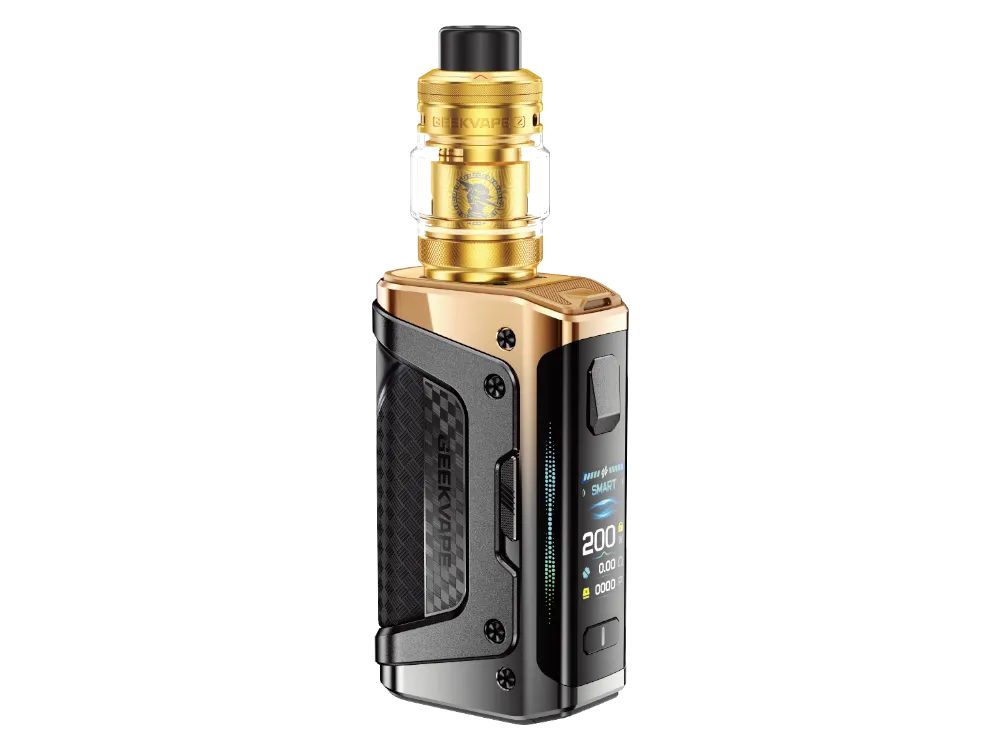 Geek Vape E-Zigarette Aegis Legend 5 mit Z Subohm Tank 5 Racing Gold