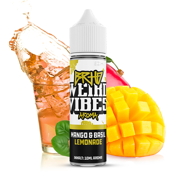Barehead Aroma Weird Vibes Mango & Basil Lemonade 10ml (Longfill)