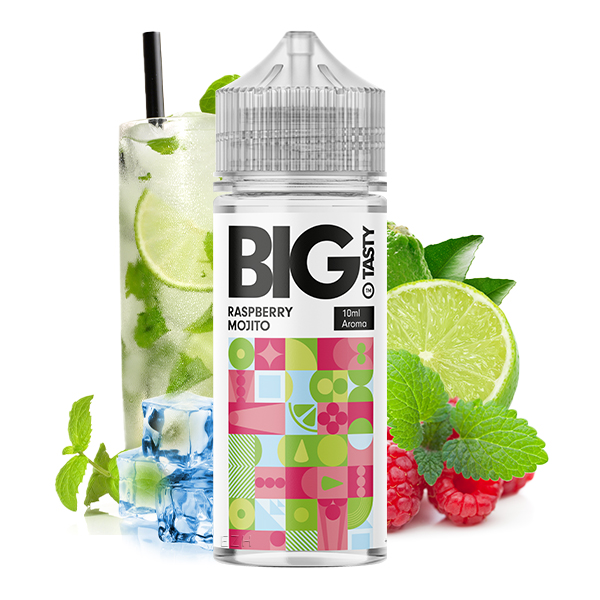 Big Tasty Aroma Blast Series Raspberry Mojito 10ml (Longfill)