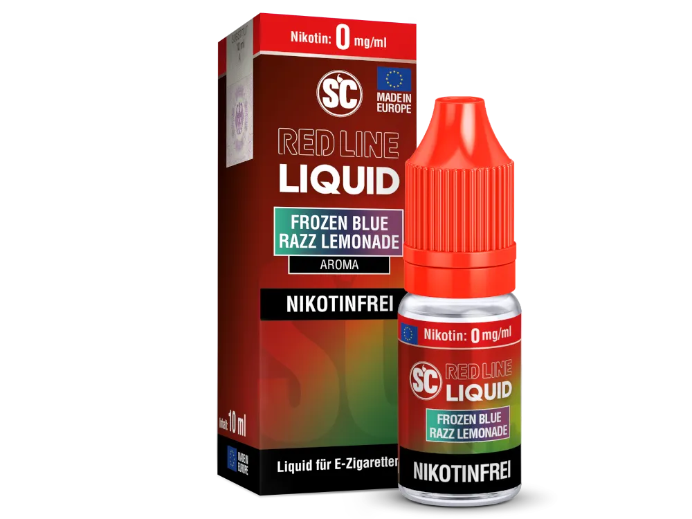 SC Nikotinsalz Liquid Red Line Frozen Blue Razz Lemonade 0mg/ml 10ml