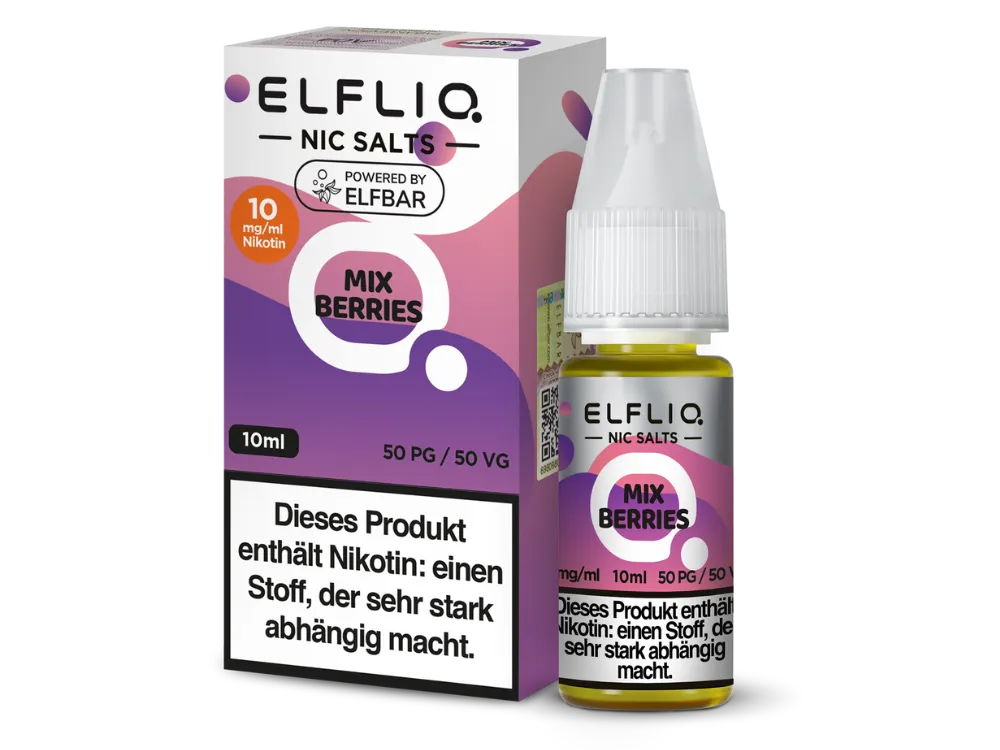 Elfliq Nikotinsalz Liquid Mix Berries 10mg/ml 10ml
