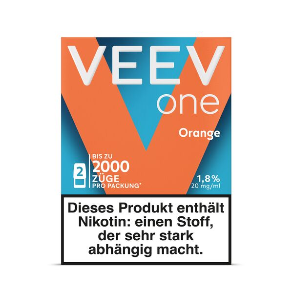 Veev Prefilled Pod One (2 Stück Pro Packung) Orange