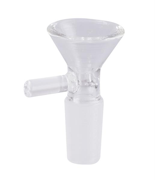 Bong Glaskopf konisch mit Halter 14,5er Schliff