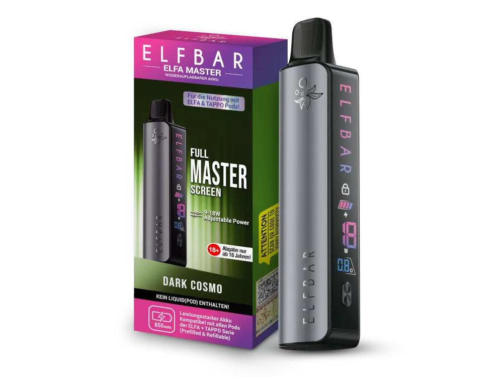 Elfbar Elfa Master Akku 850mAh Grau