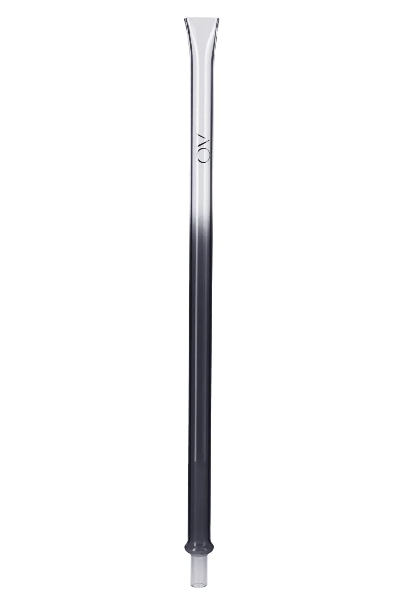 AO Glasmundstück Flat Schwarz