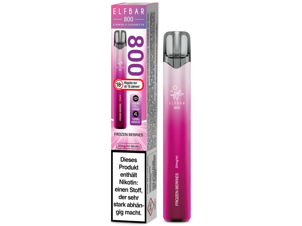 Elfbar Einweg E-Zigarette 800 Frozen Berries 20mg/ml