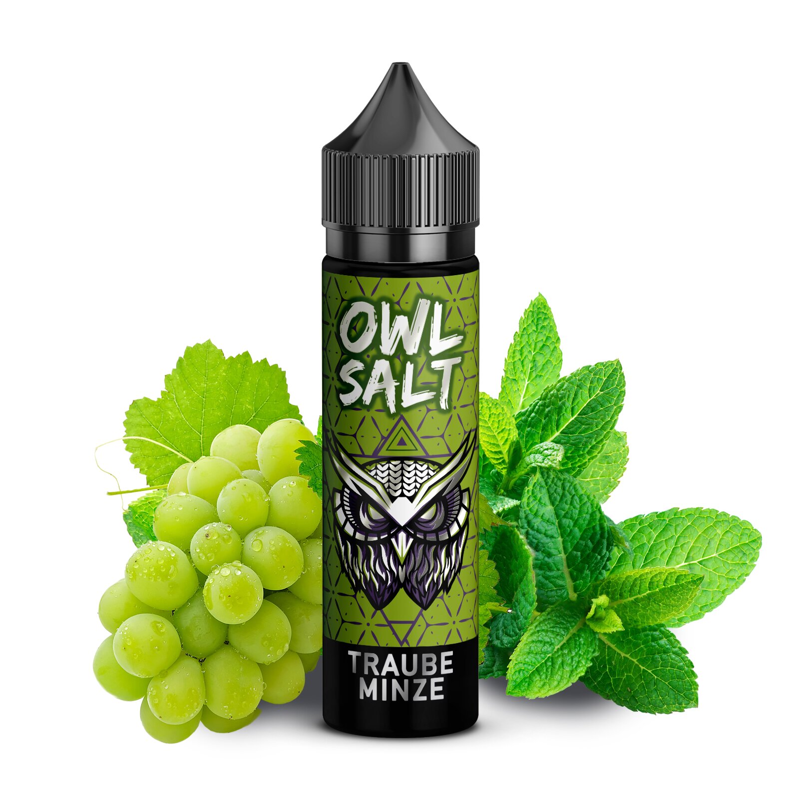 Owl Salt Aroma Traube Minze 10ml (Longfill)