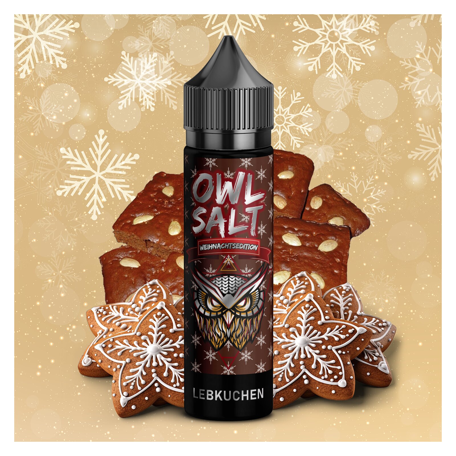 Owl Salt Aroma Lebkuchen 10ml (Longfill)