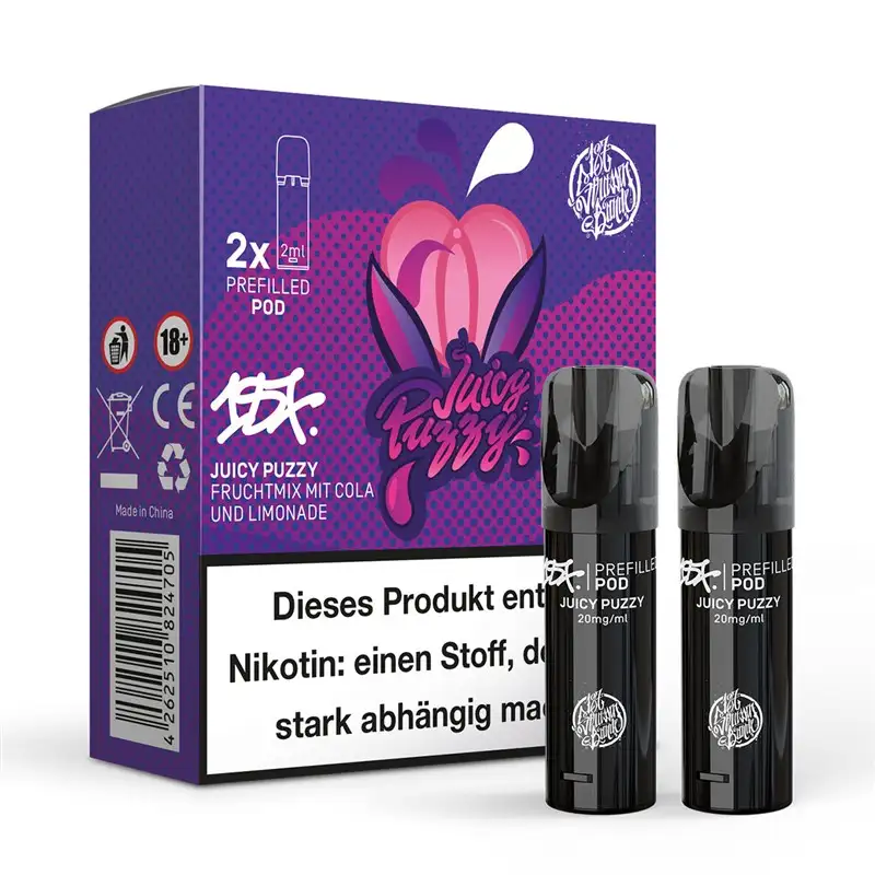 187 Strassenbande Prefilled Pod 20mg/ml (2 Stück pro Packung) Juicy Puzzy