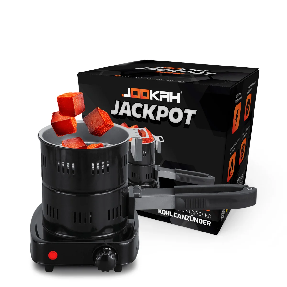 Jookah Kohleanzünder Jackpot 800W