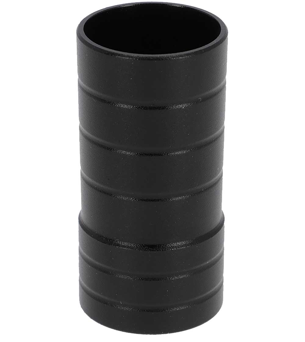 Smokezilla Schlauchadapter Alu Schwarz 18/8