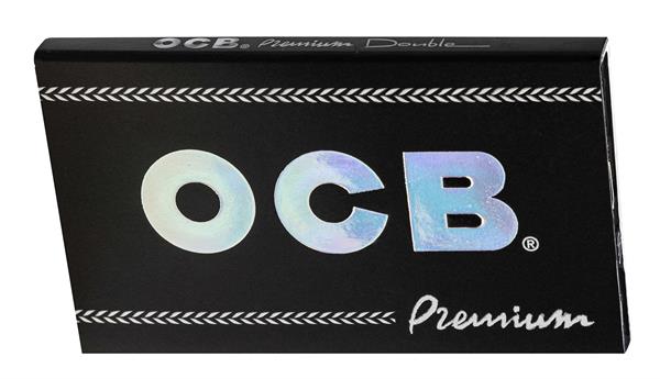 OCB Zigarettenpapier Schwarz Premium Doppel 100 Blatt