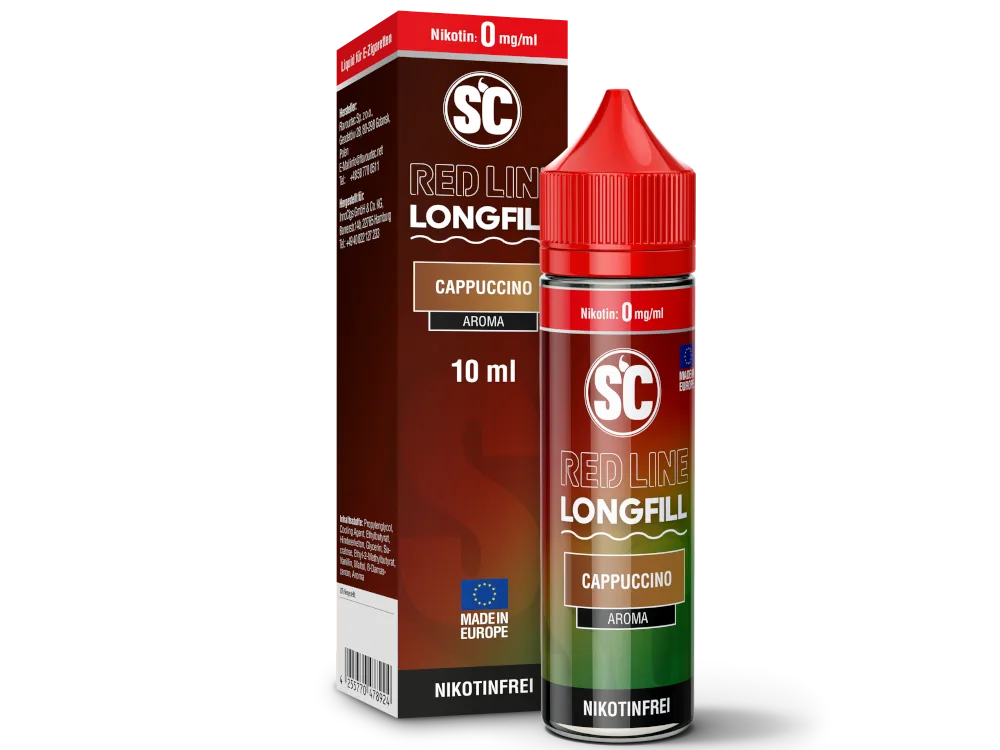 SC Aroma Red Line Cappuccino 10ml (Longfill)