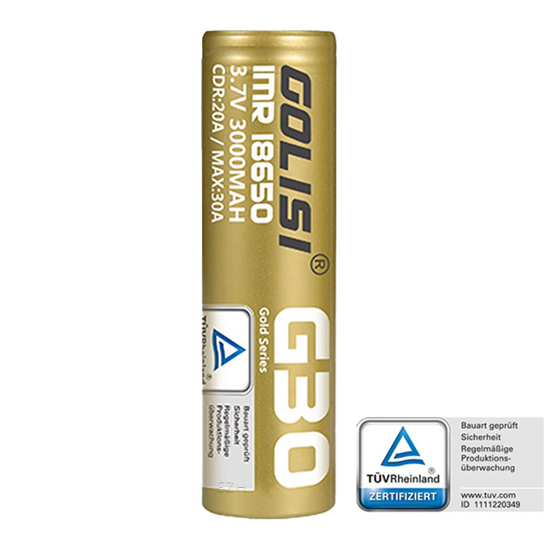 Golisi Akku G30 18650 20A 3000mAh