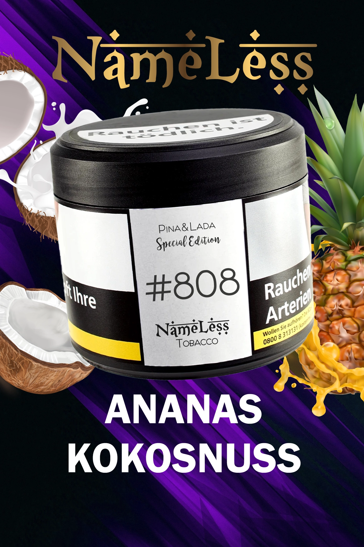 Nameless Tabak P!na & Lada 200g