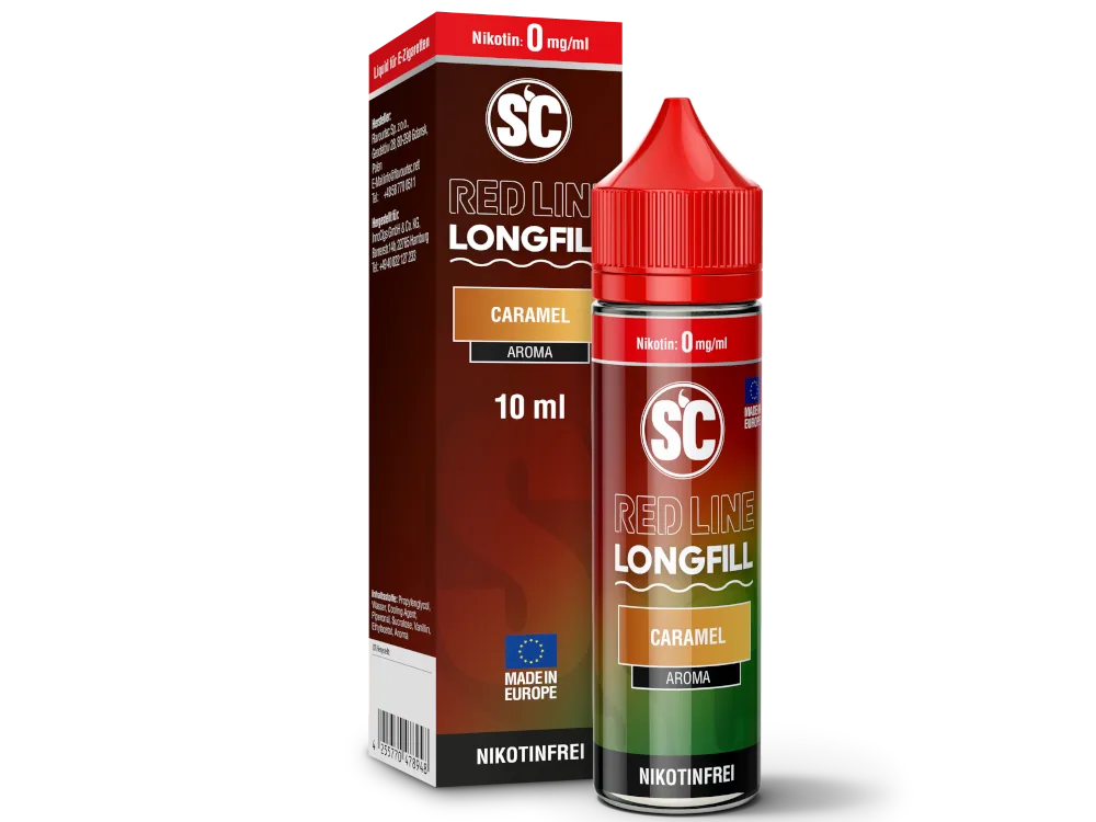 SC Aroma Red Line Caramel 10ml (Longfill)