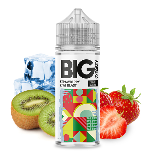 Big Tasty Aroma Blast Series Strawberry Kiwi Blast 10ml (Longfill)