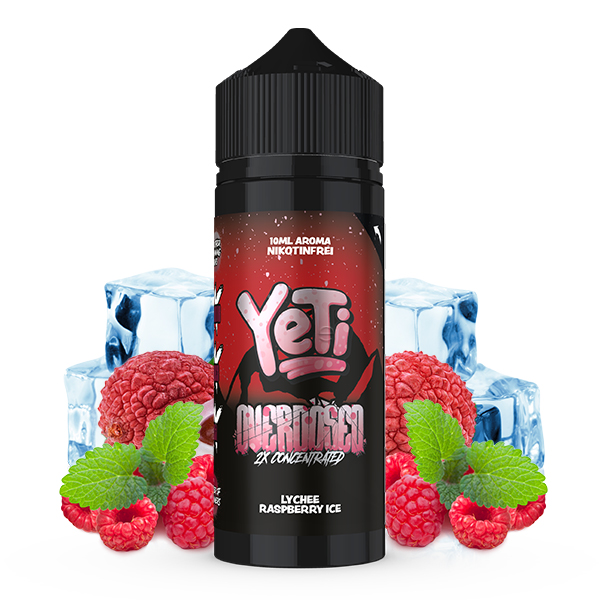 Yeti Aroma Lychee Raspberry Ice 10ml (Longfill)