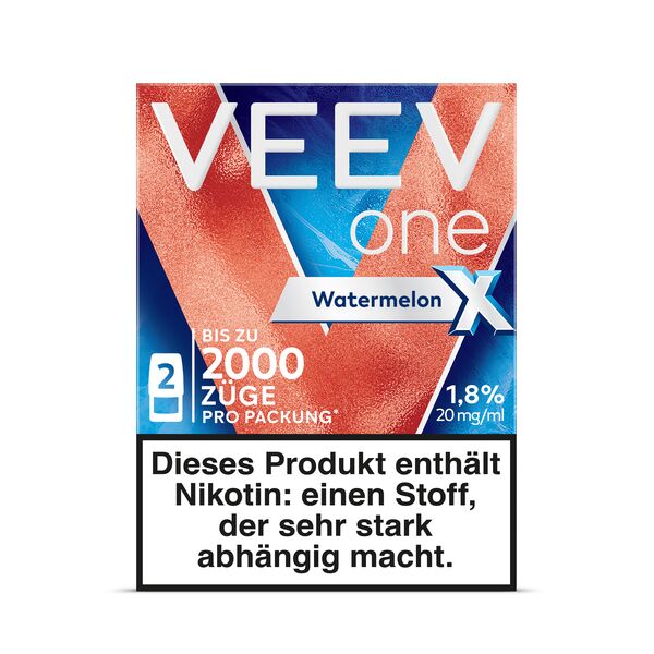 Veev Prefilled Pod One (2 Stück Pro Packung) Watermelon