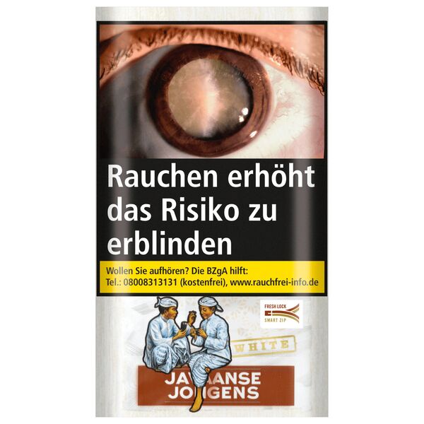 Javaanse Jongens Feinschnitt Tabak White 30g