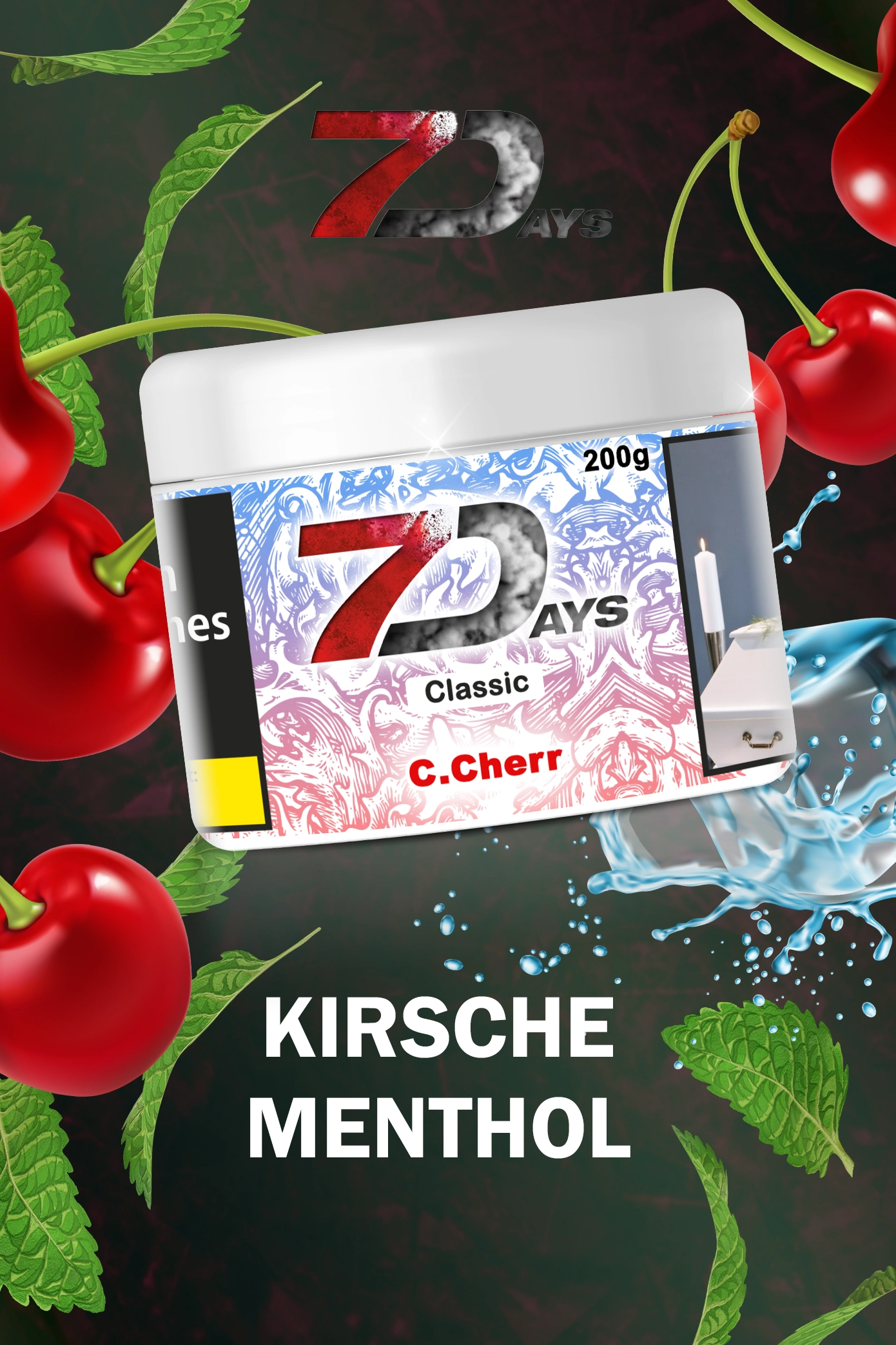 7Days Tabak Classic C.Cherr 200g