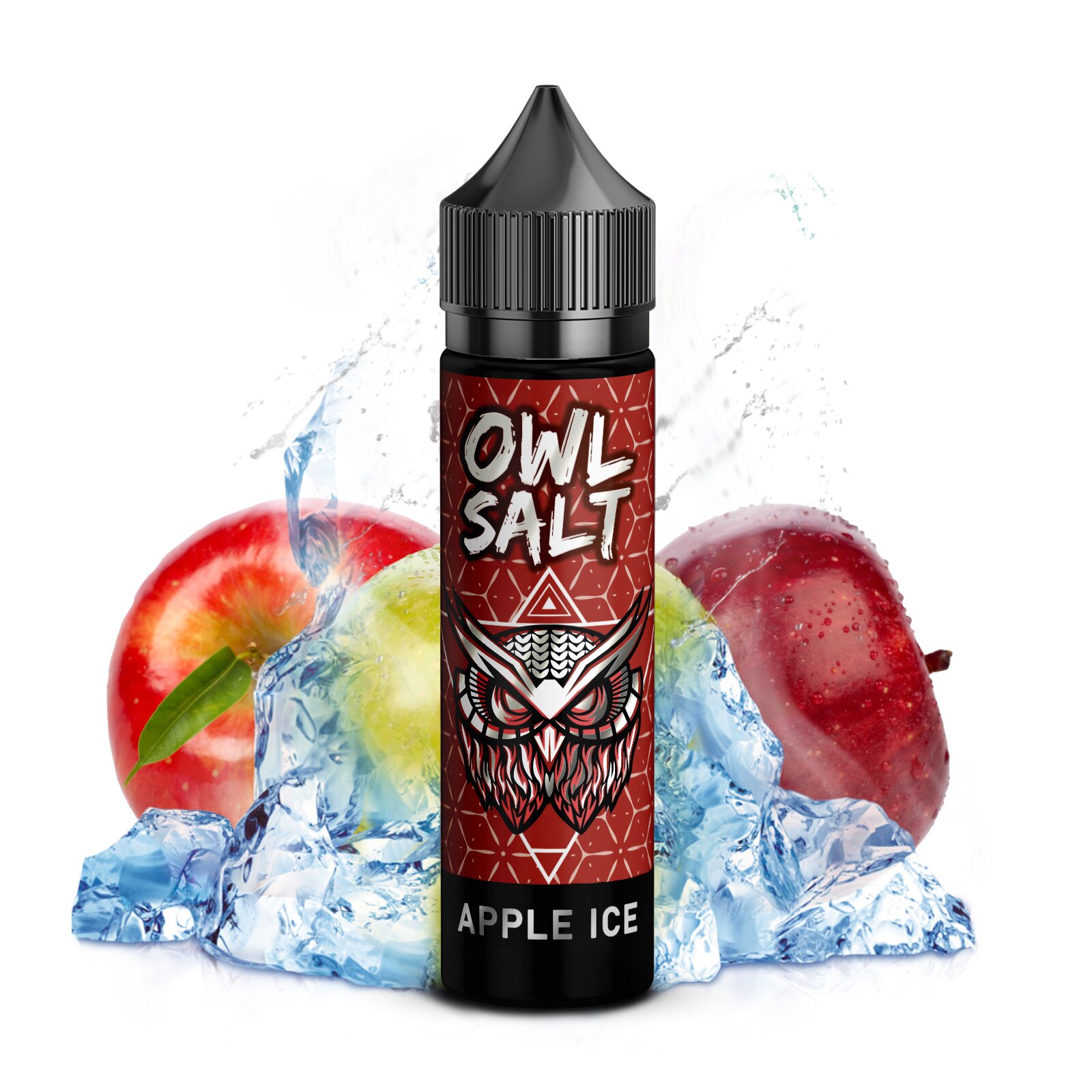 Owl Salt Aroma Apple Ice 10ml (Longfill)