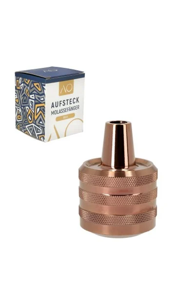 AO Aufsteckmolassefänger Edelstahl Rose Gold