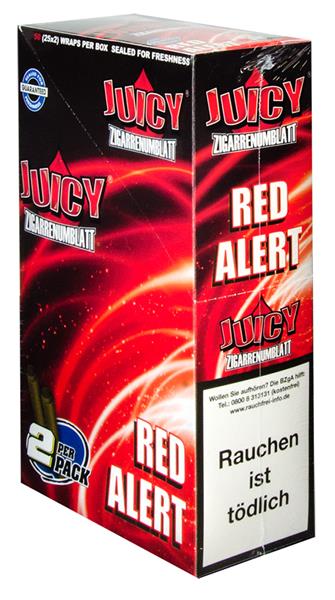 Juicy Jays Blunt Wrap Red Alert (2 Stück pro Packung)