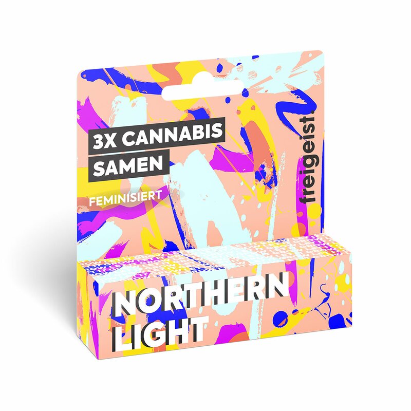 Freigeist Cannabis Samen Feminisiert Northern Light (3 Stück pro Packung)