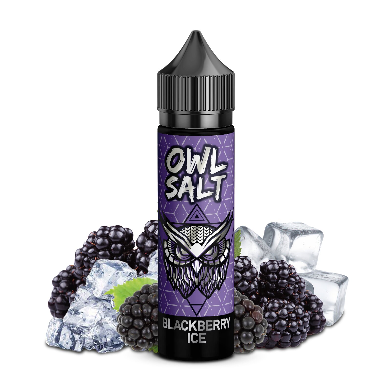 Owl Salt Aroma Blackberry Ice 10ml (Longfill)