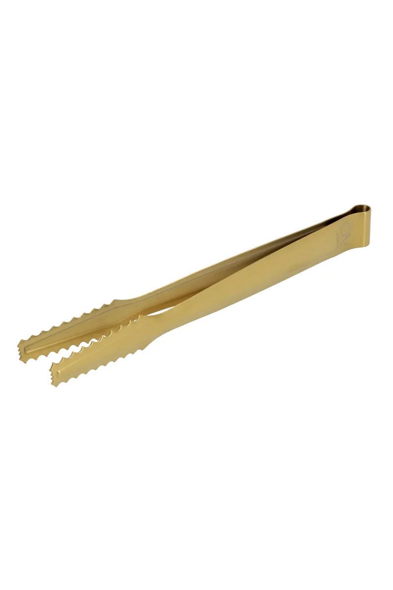 AO Riesenkohlezange Edelstahl 30cm Gold