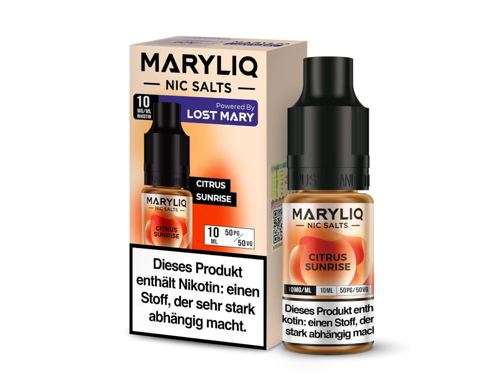 Maryliq Nikotinsalz Liquid Citrus Sunrise 10mg/ml 10ml