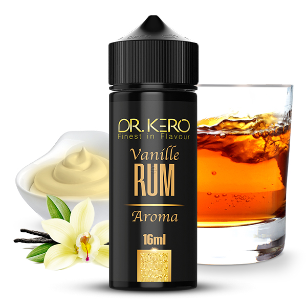Dr. Kero Aroma Vanille Rum 16ml (Longfill)