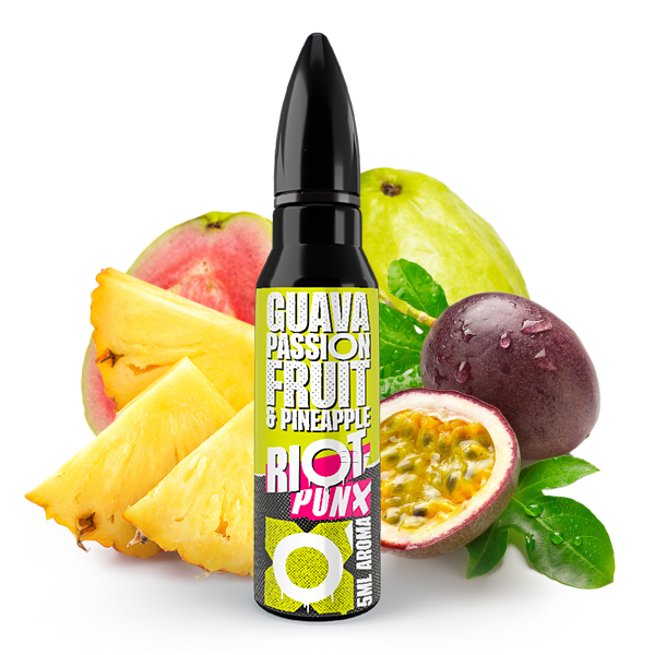Riot Squad Aroma PunX Guave, Passionsfrucht & Ananas 5ml (Longfill)