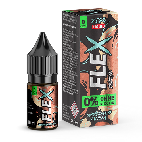 Revoltage Nikotinsalz Liquid Flex Overdosed Vanilla 0mg/ml 10ml