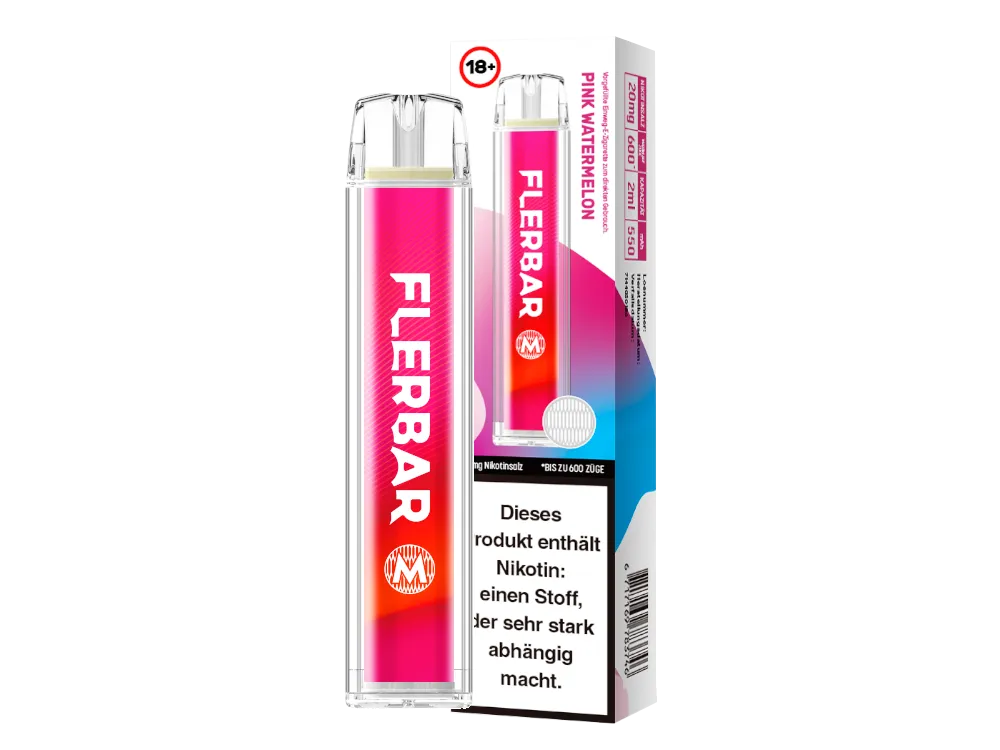 Flerbar M Einweg E-Zigarette 20mg/ml Pink Watermelon